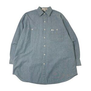 Vintage Guess Denim Button Up Shirt L